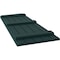 Ekena Millwork Americraft 5-Board (3 Batten) Wood Joined Board-n-Batten Shutters w/Ellipt Top, ARW401BE518X77FGH, PR ARW401BE518X77FGH - alternate 8
